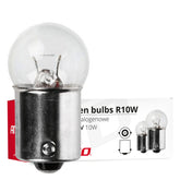 Λαμπτήρες αλογόνου R10W με βάση BA15s, 24 V και 10 W