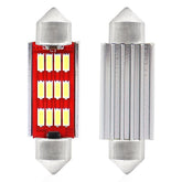 Λευκή LED CANBUS σωληνωτή λάμπα 41 mm