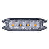 Προειδοποιητική λυχνία LED με 4 LED, εμπρόσθια όψη