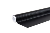 Μαύρη ματ 3D μεμβράνη carbon με υφή carbon