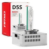 Λάμπα xenon D5S με θερμοκρασία χρώματος 5000K
