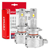 Λαμπτήρες LED προβολέων H7 σειράς X2 με λευκό φως 6500K