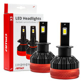 Λαμπτήρες LED H3 σειράς X3 – μπροστινή όψη