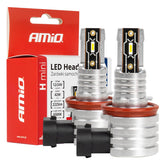 Λάμπες LED H8 H9 H11 H16 με λευκό φως 6500K