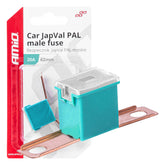 JAPVAL PAL αρσενική ασφάλεια 20 A, 62 mm