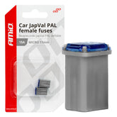 Μικροασφάλειες JAPVAL PAL 15 A, 2 τεμ.