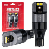 LED λαμπτήρες W16W T15 CANBUS με λευκό φως