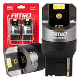 Λάμπα LED 7440 W21W με λευκό φωτισμό και CANBUS