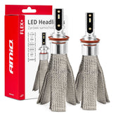 LED-pærer H8 H9 H11 H16 med 6000K