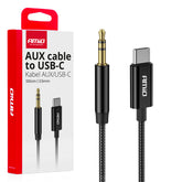 Καλώδιο USB-C σε AUX με μίνι βύσμα 3,5 mm, 1 μέτρο