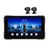 Οθόνη μοτοσυκλέτας 5” με CarPlay, Android Auto, AirPlay, DVR και TPMS