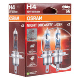 Λαμπτήρας αλογόνου Osram H4 NIGHT BREAKER LASER 12V 60/55W