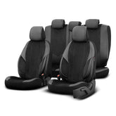 Καλύμματα καθισμάτων OTOM Advanced 204 Black Babyface 3-Zip