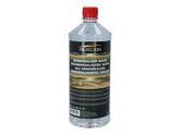 Protecton Demineraliseret Vand 1 Liter bottle, ideal for batteries and steam irons, prevents limescale and stains.