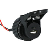 Carpoint πρίζα εντοιχισμού USB-A + USB-C 12/24V