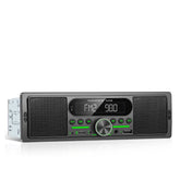 Ράδιο αυτοκινήτου 1 DIN με ενσωματωμένο ηχείο, Bluetooth, FM/AM και αναπαραγωγή MP3