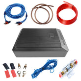 600W Ενεργό Subwoofer Αυτοκινήτου 12V – Συμπαγές ηχείο μπάσων με καλώδιο ήχου