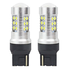 Λευκός λαμπτήρας LED T20 7440 W21W με CANBUS