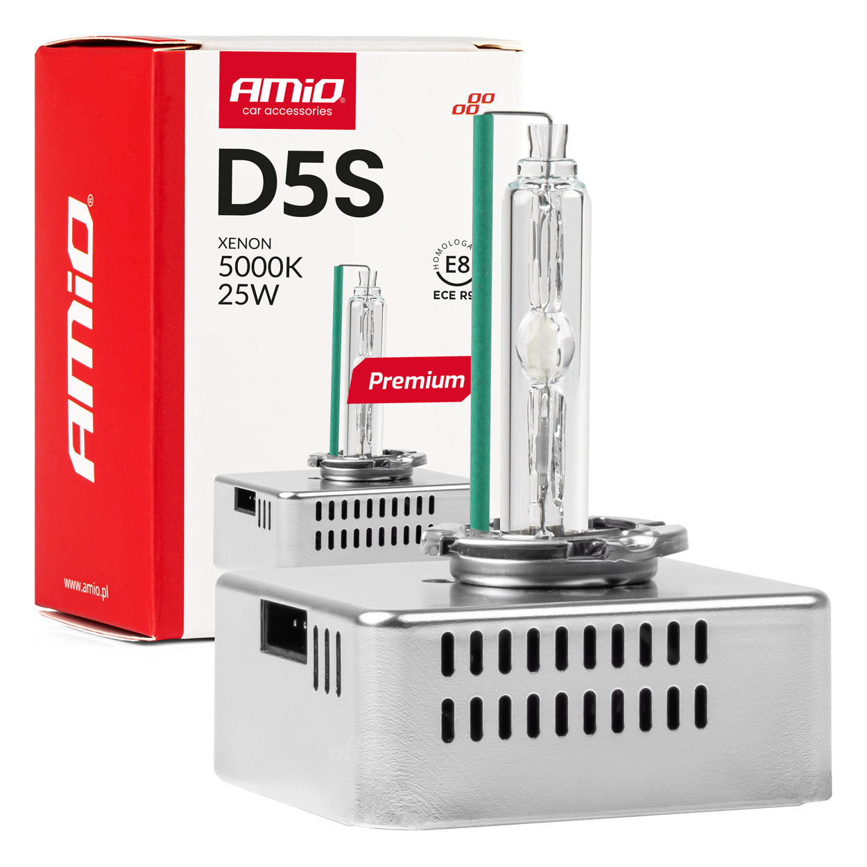 Λάμπα Xenon D5S με θερμοκρασία χρώματος 5000K