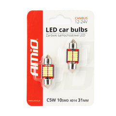 Λάμπα LED festoon με λευκό φωτισμό 5600 K