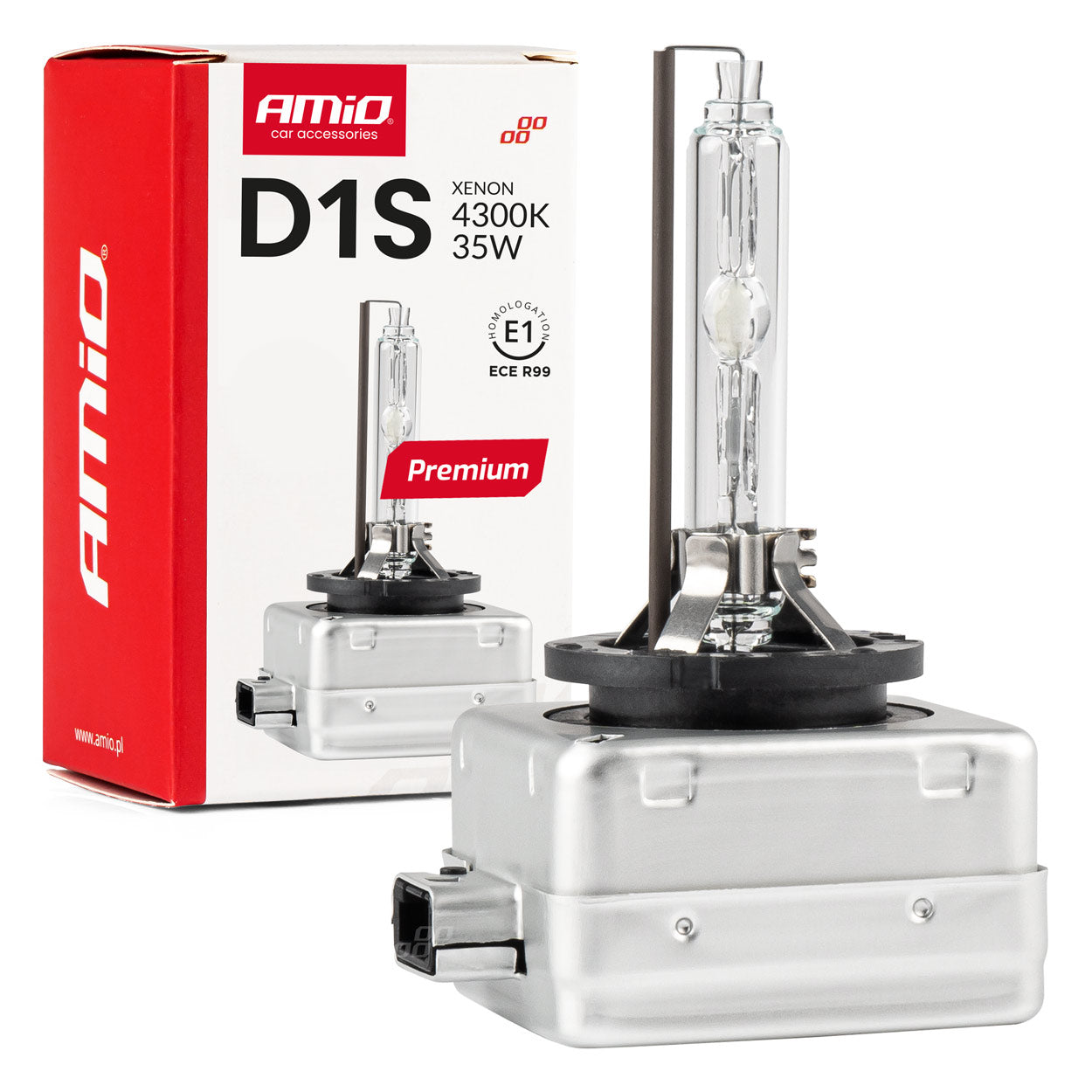 Λάμπα xenon D1S με θερμοκρασία χρώματος 4300K