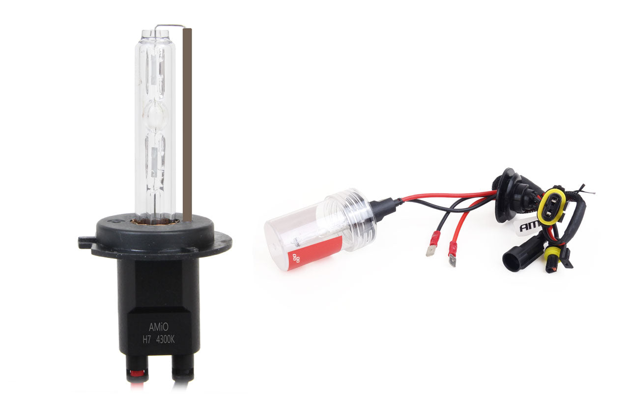 Λάμπα xenon H7 με θερμοκρασία χρώματος 4300K