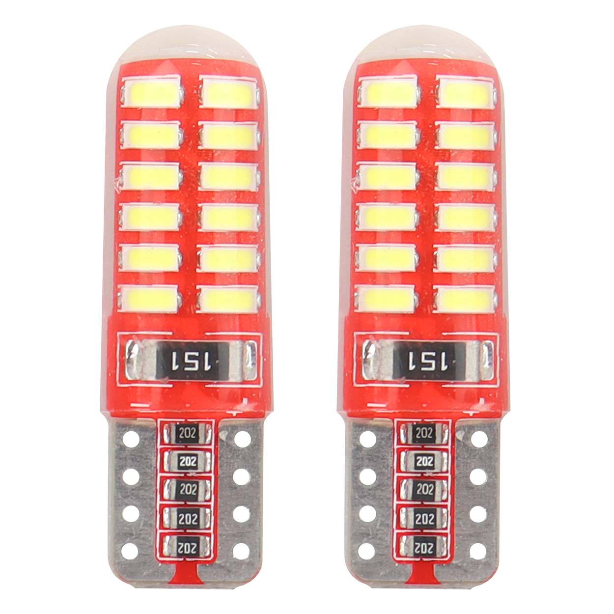 Λάμπα LED T10e W5W με CANBUS και 24 LED διόδους SMD 3014