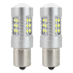 LED-pære 1156 BA15S P21W med 6000K hvidt lys