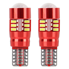 Λευκή λάμπα LED T10 W5W με CANBUS και 27 διόδους SMD 3014