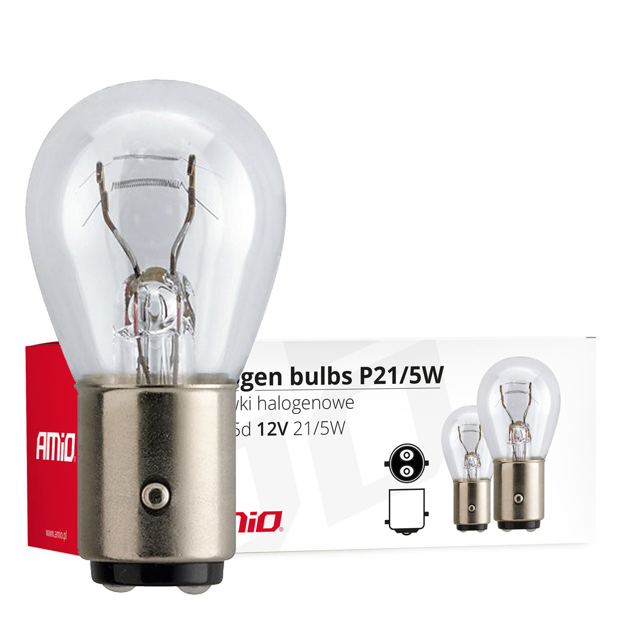 Λαμπτήρες αλογόνου P21/5W BAY15D 12 V και 21/5 W