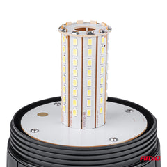 Προειδοποιητικό φως LED W09M με λεπτομέρειες τοποθέτησης