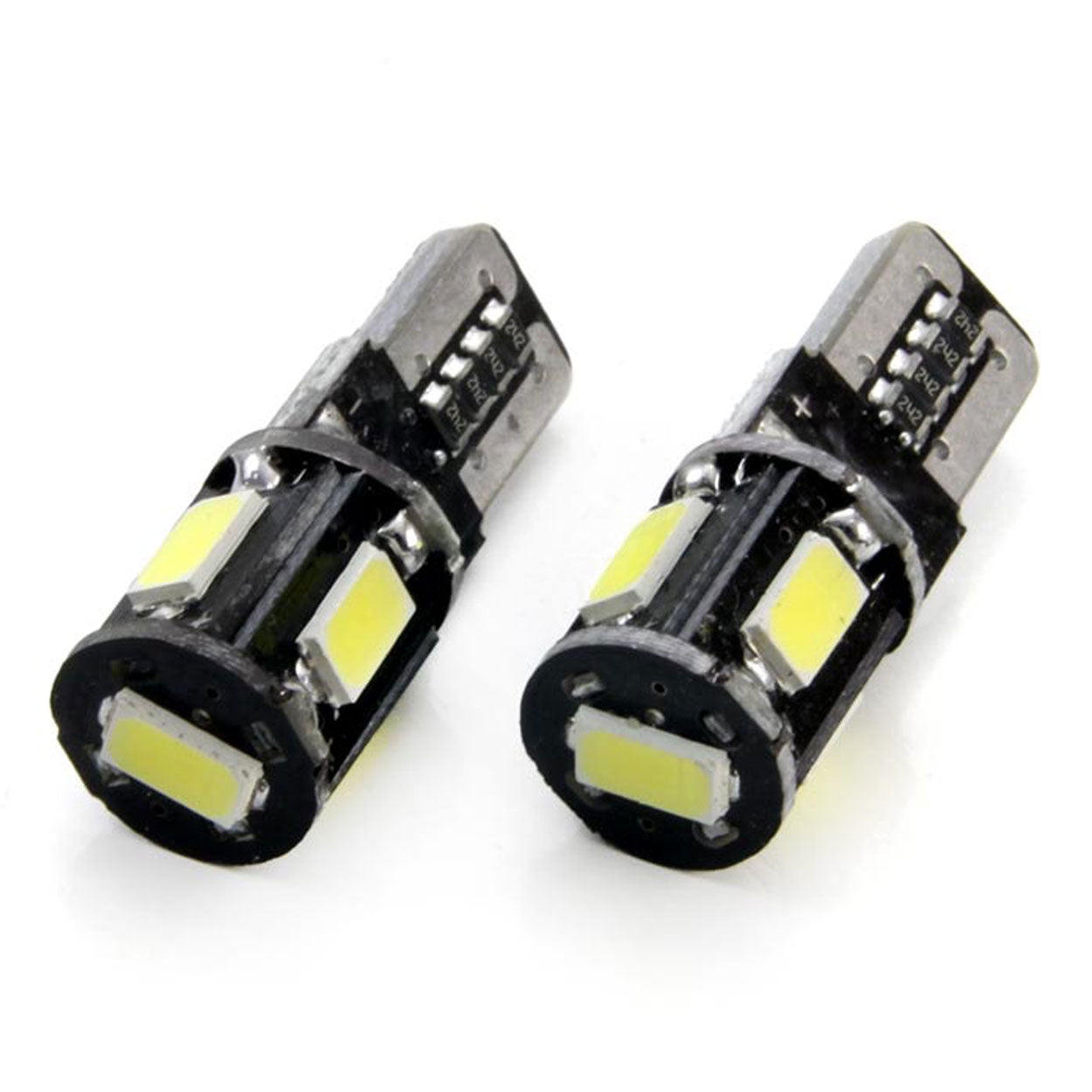 Λάμπα LED με βάση T10 W5W και 5 διόδους SMD