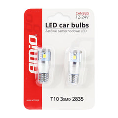 LED-pære T10e W5W med CANBUS-funktion