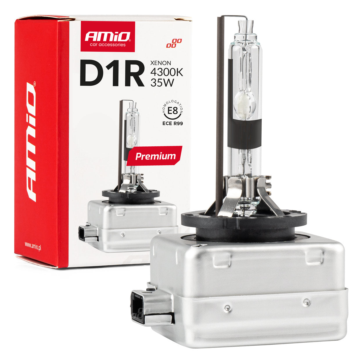 Λάμπα xenon D1R 35W με θερμοκρασία χρώματος 4300K