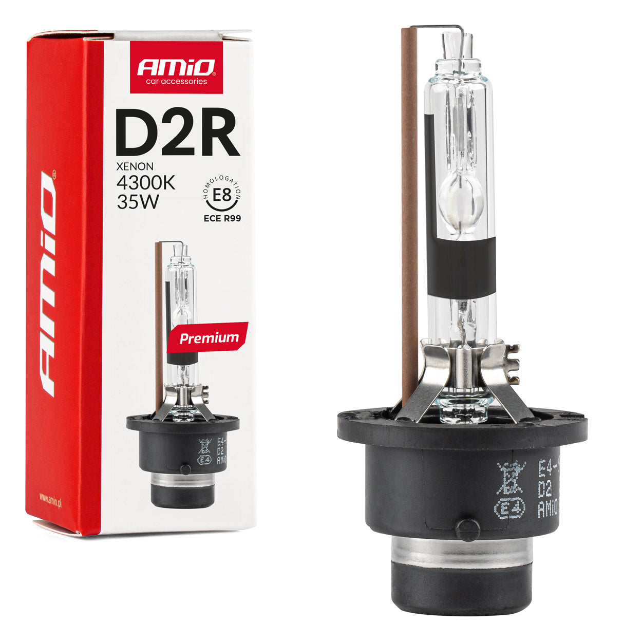 Λάμπα xenon D2R με θερμοκρασία χρώματος 4300K