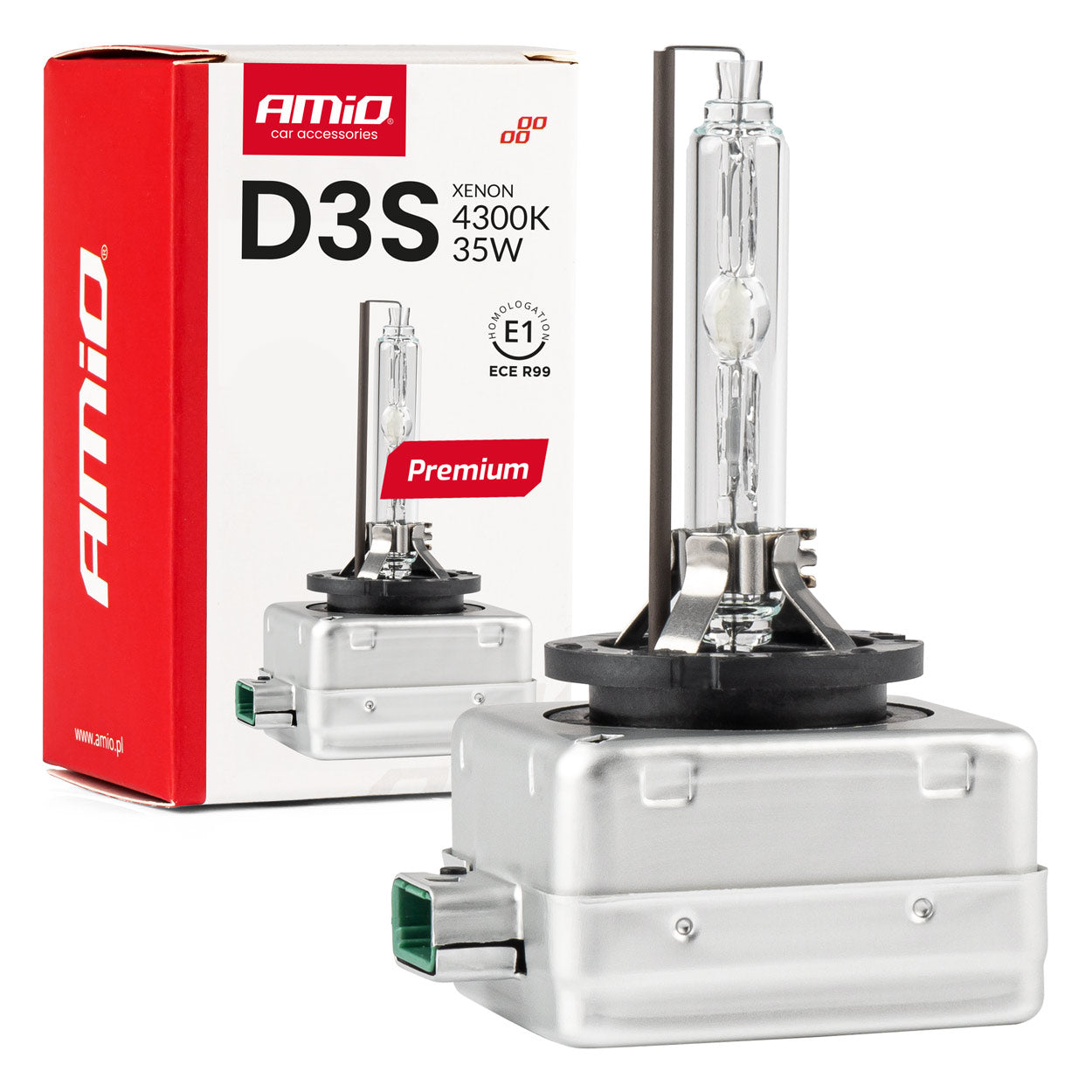 Λάμπα xenon D3S με θερμοκρασία χρώματος 4300K
