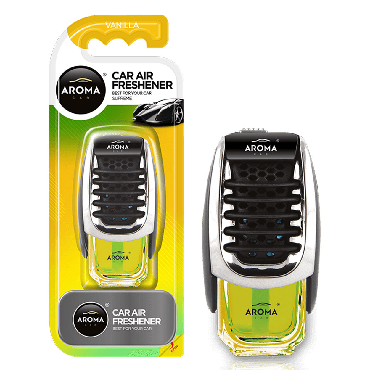 Aroma Car Supreme άρωμα αυτοκινήτου Vanilje για γρίλια αεραγωγού