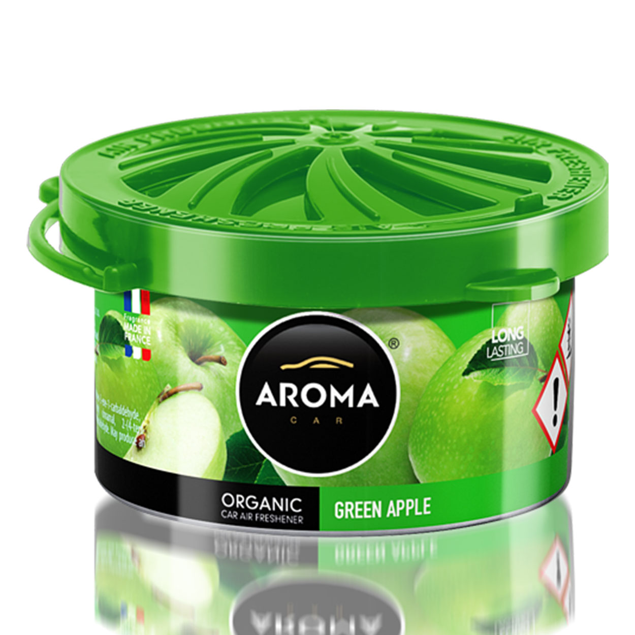 Aroma Organic Green Apple bilduft i aluminiumsdåse