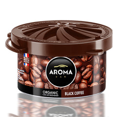 Aroma Organic Black Coffee άρωμα αυτοκινήτου σε αλουμινένιο κουτί