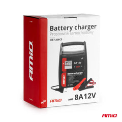 Batterioplader med 8 A ladestrøm