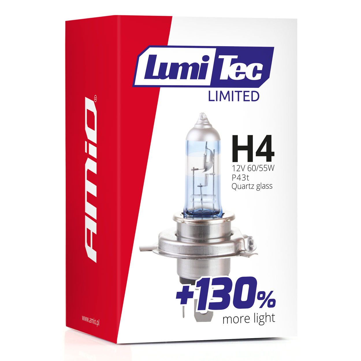LumiTec Limited H4-halogenpære 12V 60/55W