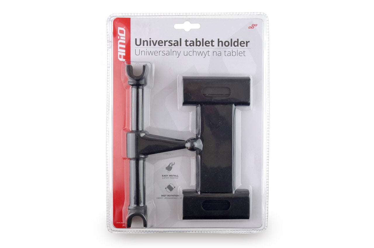 THOLD-02 tablet holder til montering på nakkestøtte