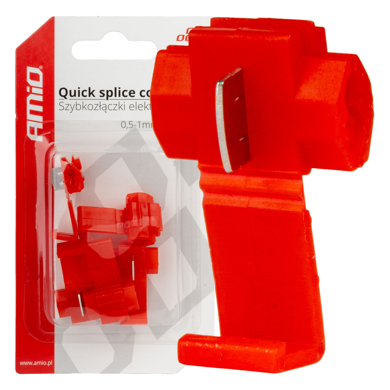 Quick connect-kabelsamler til 0,5-1 mm² ledninger
