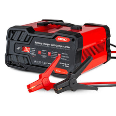 Batterilader 12A 12/24V med starthjælp