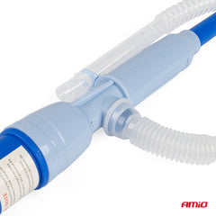 Batteridrevet pumpe med 35 cm rør