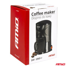 Kaffemaskine til bil med vaskbart filter