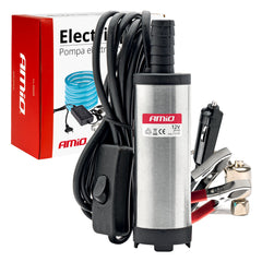 Nedsænkelig dieselpumpe med 12 V og 230 V-adapter