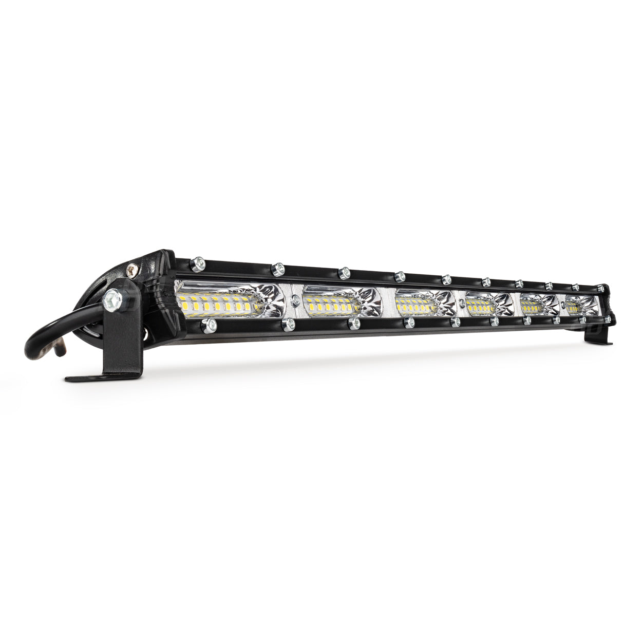 LED-arbejdslygte på 50 cm set forfra