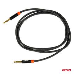 AUX-kabel med to 3,5 mm mini-jack-stik