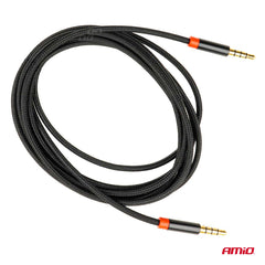 AUX-kabel med to mini-jack-stik